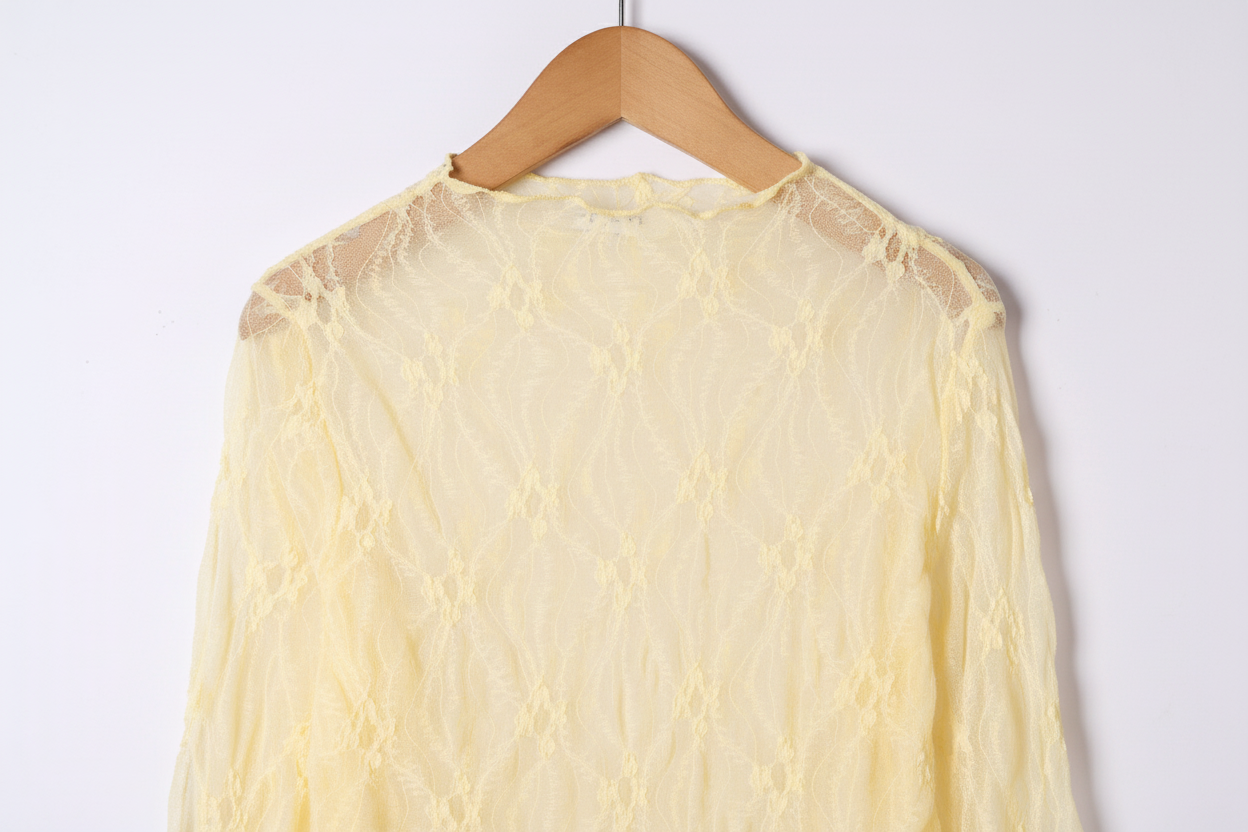 Noélie longsleeve top geel