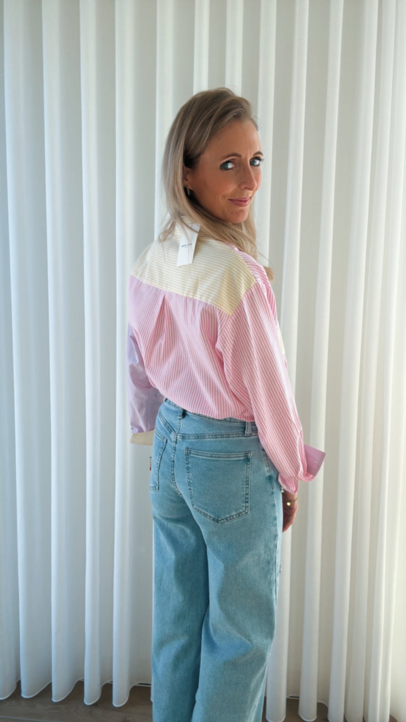 Flower jeans