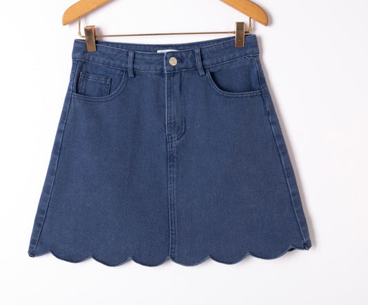 Billie jeansrokje donkerblauw