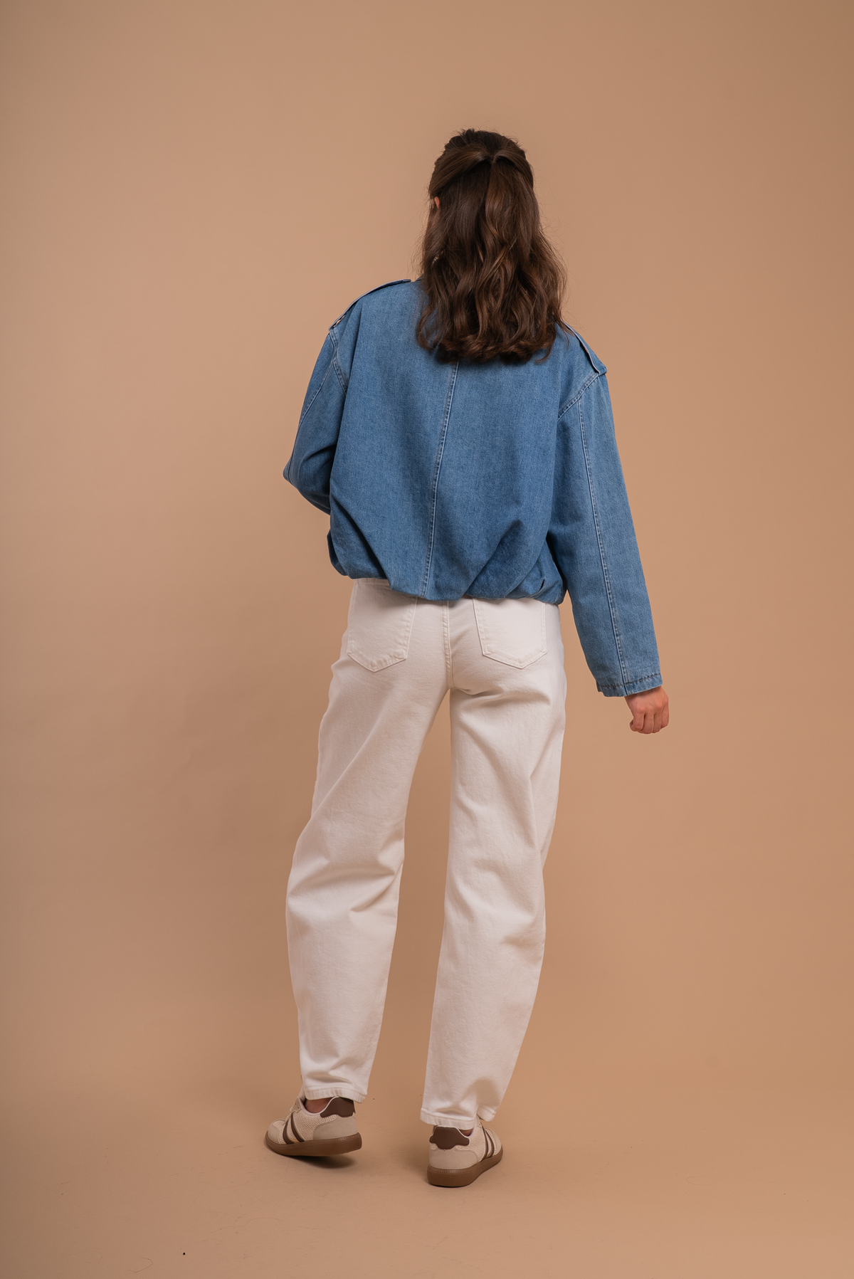 Giullia jeans jacket donkerblauw