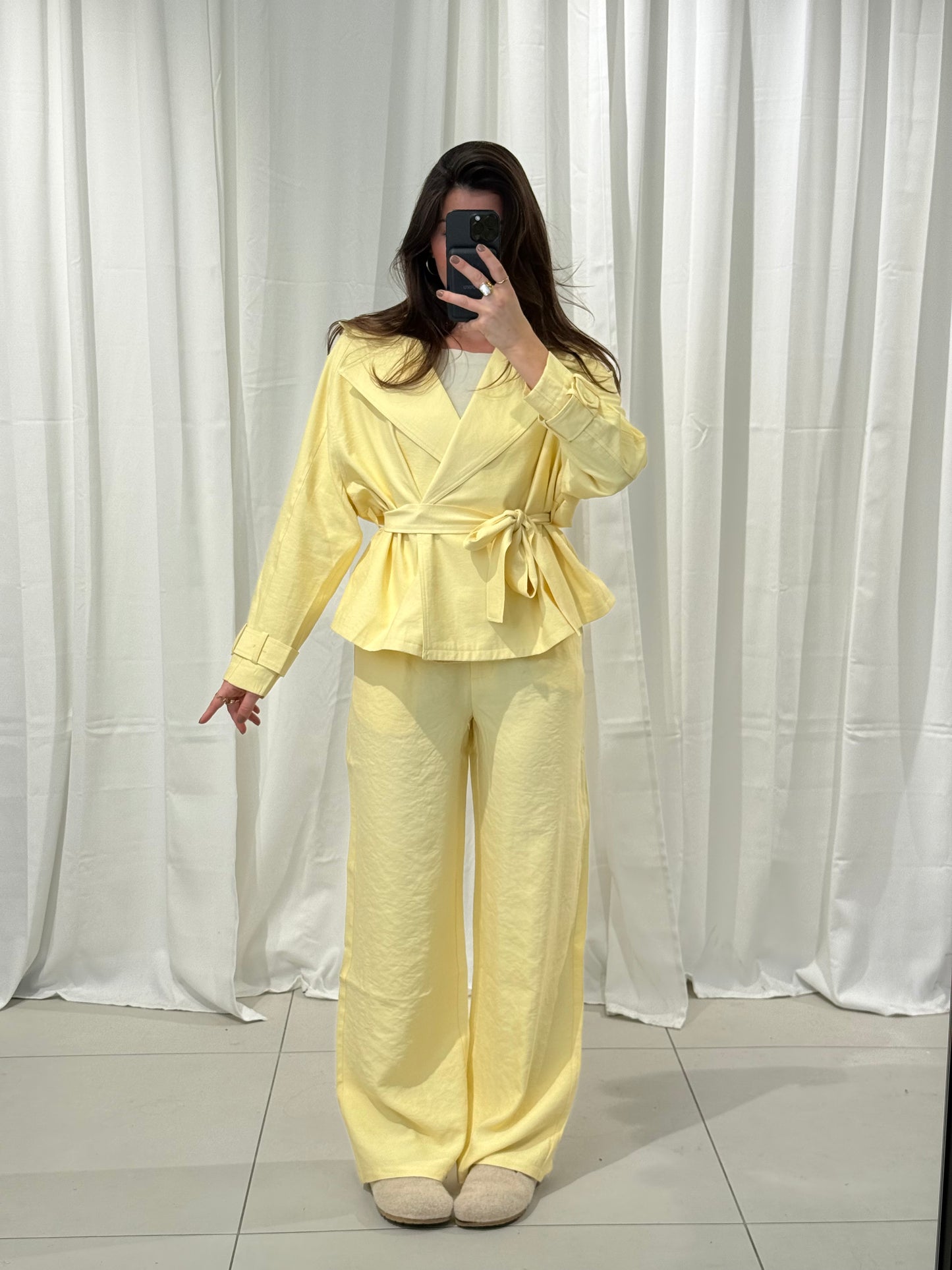 Leone jacket geel